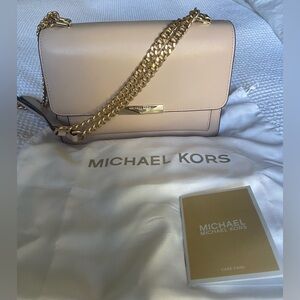 Michael Kors Leather Top Handle Bag